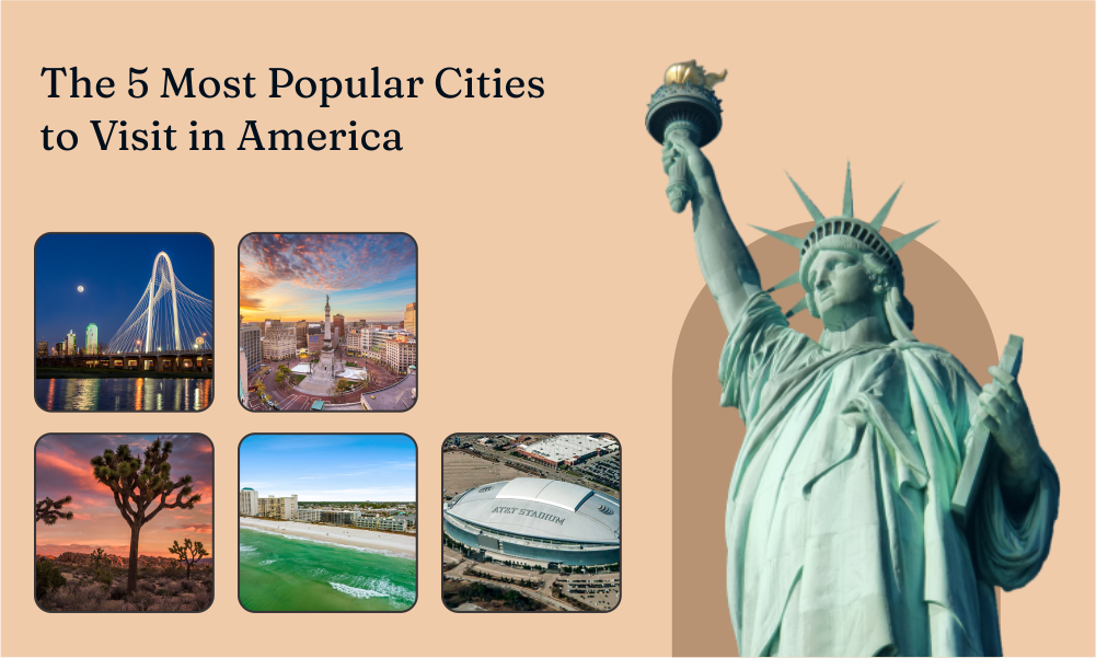The 5 Most Popular Cities to Visit in America